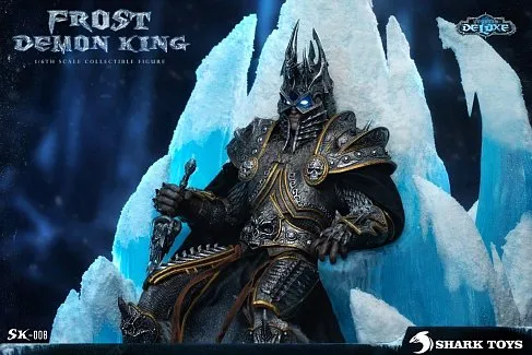 Фигурка Lich King Arthas — Shark Toys SK-008 Frost Demon King 1/6