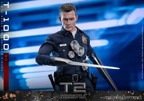 Фигурка T-1000 2.0 — Hot Toys MMS774 Terminator 2 1/6 Figure