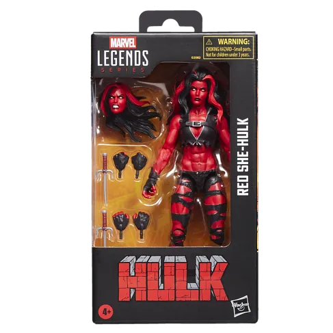 Фигурка Red She-Hulk — Hasbro Marvel Legends Figure