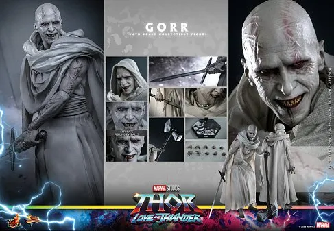 Фигурка Тор — Hot Toys MMS676 Thor Love and Thunder Gorr 1/6