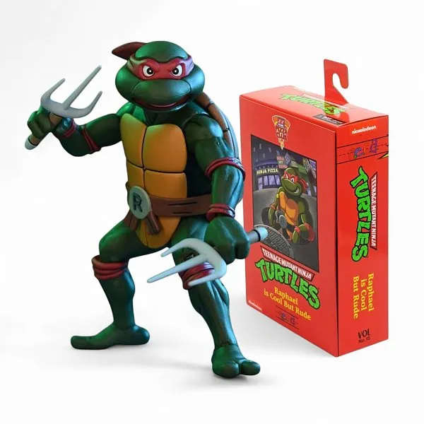 Фигурка Raphael VHS — Neca Teenage Mutant Ninja Turtles Cartoon Ultimate