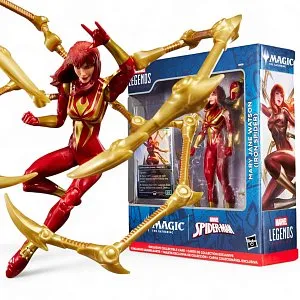 Фигурка Mary Jane Watson Iron Spider — Hasbro Marvel Legends Magic the Gathering Figure