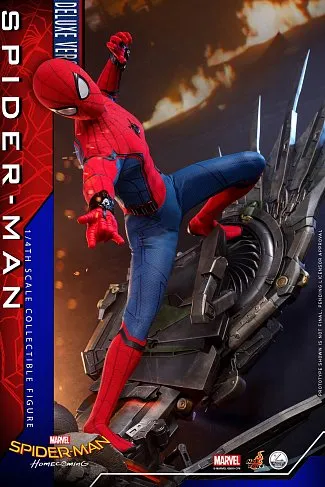 Фигурка Спайдермен — Hot Toys Spider-Man Homecoming Quarter Scale 1/4 Deluxe