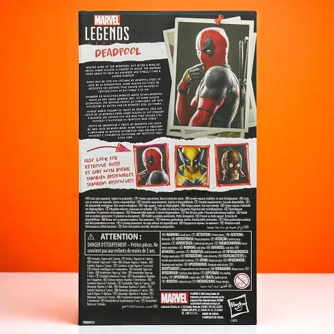 Фигурка Дэдпул — Hasbro Marvel Legends Deadpool and Wolverine Figure