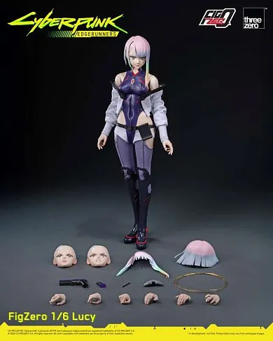Фигурка Cyberpunk Edgerunners Lucy — ThreeZero 1/6