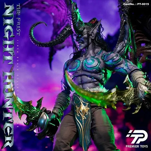 Фигурка Warcraft Illidan — Premier Toys PT-0015 Nighthunter 1/6