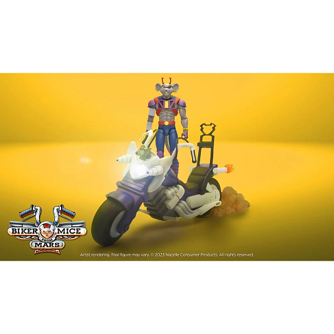 Фигурка Мыши-рокеры с Марса — Nacelle Biker Mice from Mars Modo Mondo Chopper Vehicle