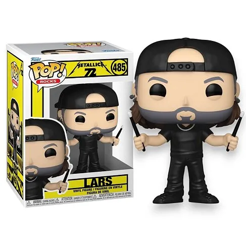 Фигурка Metallica Lars 72S — Funko Pop! Rocks Vinyl 485
