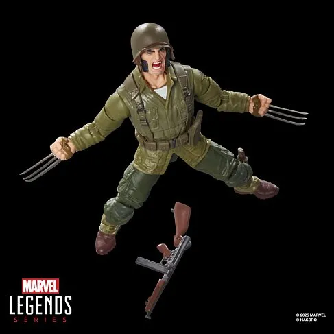 Фигурка Wolverine WWII Logan — Hasbro Marvel Legends Executioner BAF