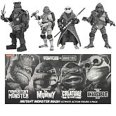 Набор Черепашки-Ниндзя — Neca Universal Monsters x Teenage Mutant Ninja Turtles
