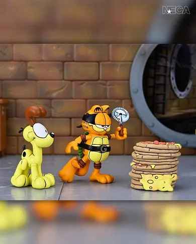Фигурка Garfello and Odie — Neca Garfield Ultimate Figure