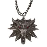 Медальон Witcher III Wild Hunt Medallion w Chain LED