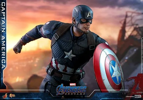 Фигурка Капитан Америка — Hot Toys MMS536 Captain America Avengers Endgame 1/6