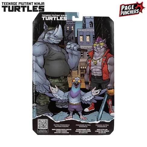 Фигурка TMNT with Comic WaVe2 Rocksteady — McFarlane Toys Figure