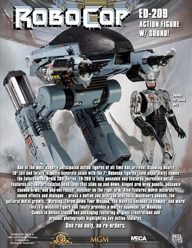 Фигурка ED-209 Робокоп — Neca Robocop ED-209 Figure