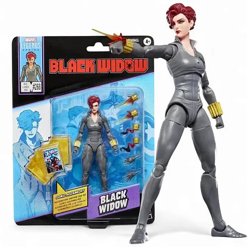Фигурка Black Widow — Hasbro Marvel Legends Mini Comics Figure