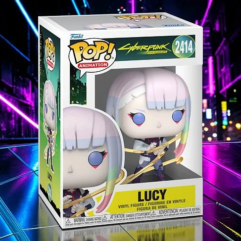 Фигурка Cyberpunk Edgerunners Lucy — Funko Pop Vinyl 2414