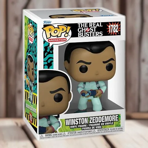 Фигурка Winston Zeddemore — Real Ghostbusters Funko Pop! Vinyl 1782