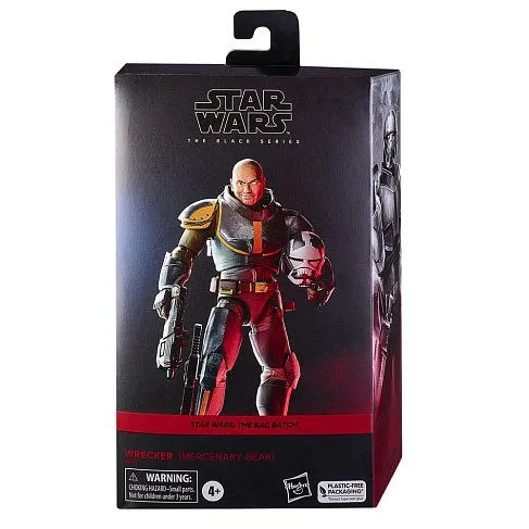 Фигурка Bad Batch Wrecker Mercenary Gear — Hasbro Star Wars Black Series