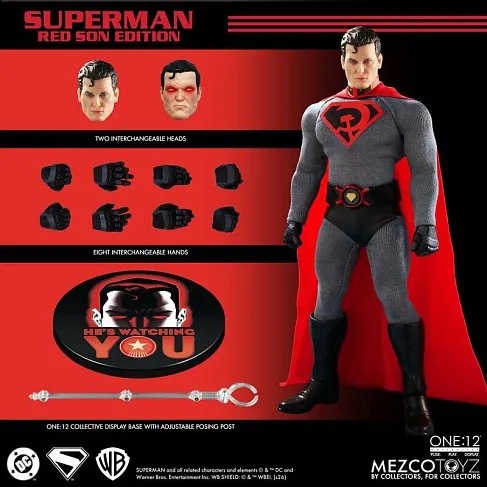 Фигурка Superman Red Son — Mezco One 12 Collective