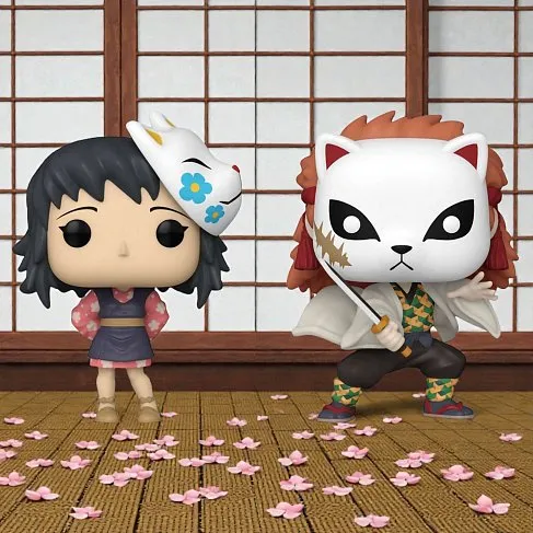 Фигурка Demon Slayer Makomo & Sabito NYCC23 Exc — Funko Pop! Vinyl 2-pack