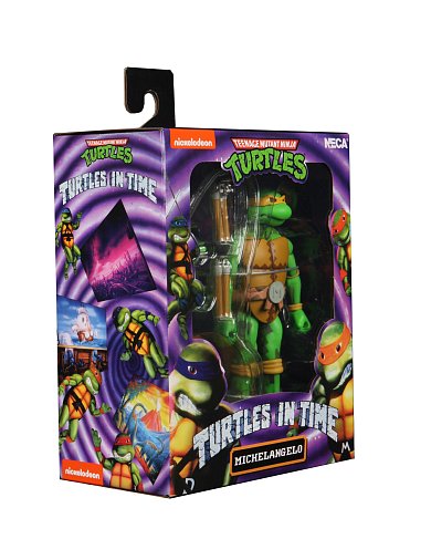 Фигурка Микеланджело — Neca Teenage Mutant Ninja Turtles in Time Michelangelo