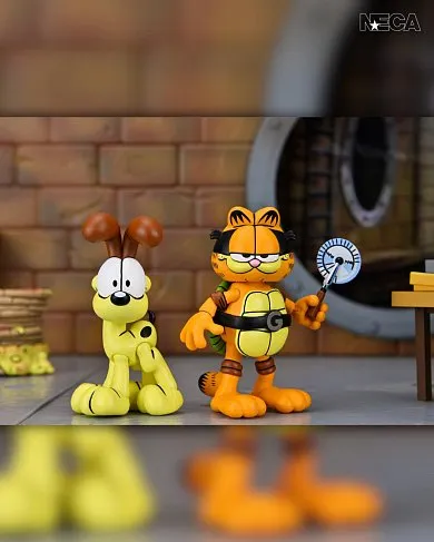 Фигурка Garfello and Odie — Neca Garfield Ultimate Figure