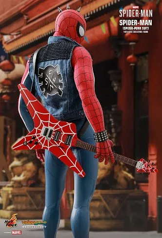 Фигурка Спайдермена — Hot Toys VGM32 1/6 Spider-Man Spider-Punk Suit