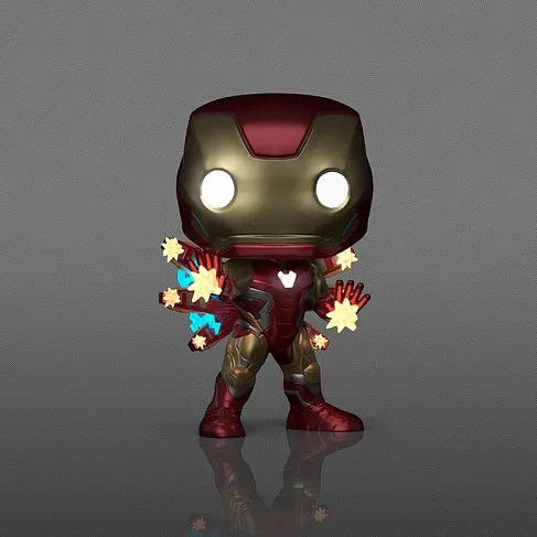 Фигурка Iron Man Exclusive — Funko Pop! Vinyl Plus Marvel Infinity Saga 1555