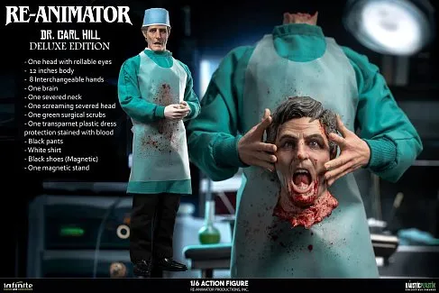 Фигурка Re-animator Doctor Doctor Carl Hill — Infinite Kaustic Plastik 1/6 Deluxe Edition