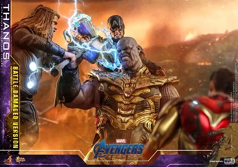 Фигурка Thanos — Hot Toys MMS564 Endgame 1/6 Battle Damaged