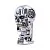 Бюст Эндоскелет "Terminator T-800 Light Up" от Nemesis Now