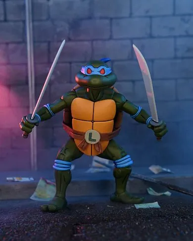 Фигурка Leonardo VHS — Neca Teenage Mutant Ninja Turtles Cartoon Ultimate