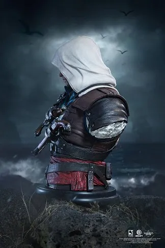 Фигурка Assassins Creed Black Flag Resynced Edward Kenway — Pure Arts 1/4 Scale Bust