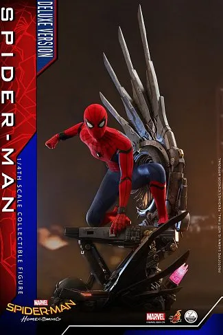 Фигурка Спайдермен — Hot Toys Spider-Man Homecoming Quarter Scale 1/4 Deluxe