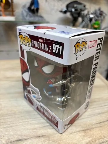 Фигурка Спайдермен — Funko Spider-Man 2 Game Peter Parker Advanced Suit 2.0 Pop! Vinyl 971 BD