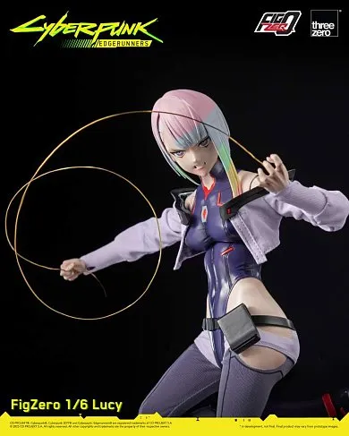 Фигурка Cyberpunk Edgerunners Lucy — ThreeZero 1/6
