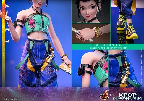 Фигурка KPop Demon Hunters Zoey — Hot Toys TMS178 1/6