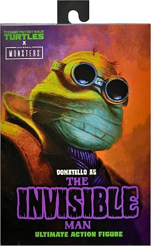 Фигурка Donatello as The Invisible Man — Neca Universal Monsters x Teenage Mutant Ninja Turtles