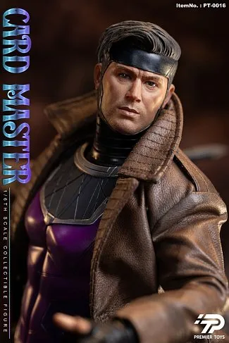 Фигурка Card Master Deadpool & Wolverine Gambit — Premier Toys PT-0016 1/6