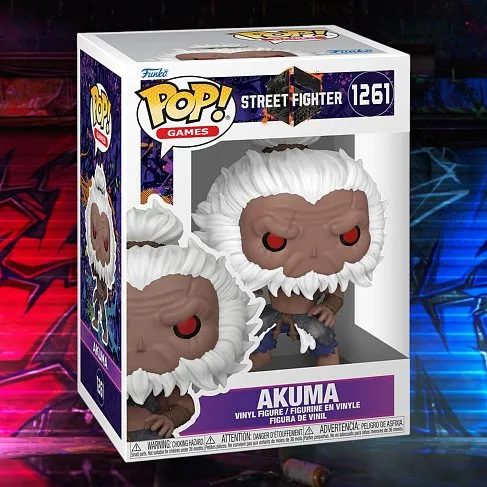 Фигурка Street Fighter Akuma — Funko Pop Vinyl 1261