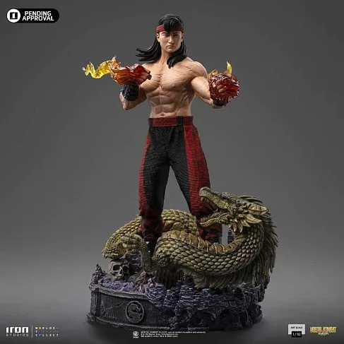 Фигурка Liu Kang — Iron Studios Mortal Kombat DLX 1/10