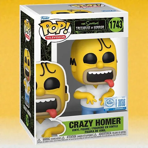 Фигурка Simpsons Treehouse Of Horror Crazy Homer SS Exc —Funko Pop! Vinyl 1743