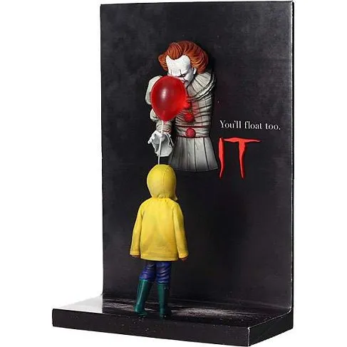 Фигурка Пеннивайз Оно — SD Toys It Pennywise w Georgie (2017) 3D Poster
