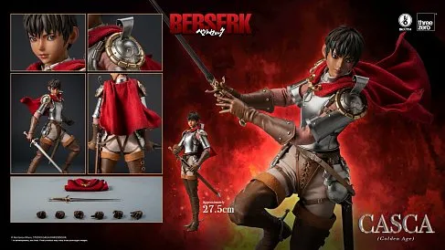 Фигурка Берсерк — ThreeZero 3Z09370W0 Berserk Casca (Golden Age) 1/6