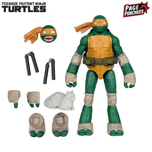 Фигурка TMNT with Comic WaVe2 Michelangelo — McFarlane Toys Figure
