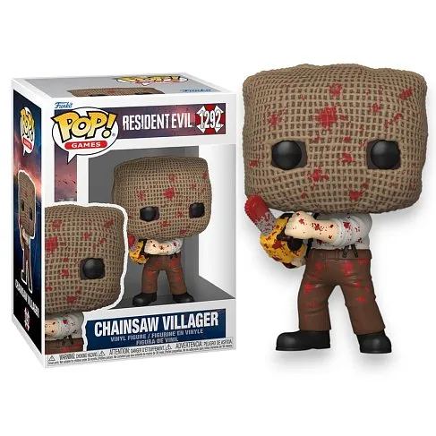 Фигурка Resident Evil Chainsaw Villager — Funko Pop Vinyl 1292