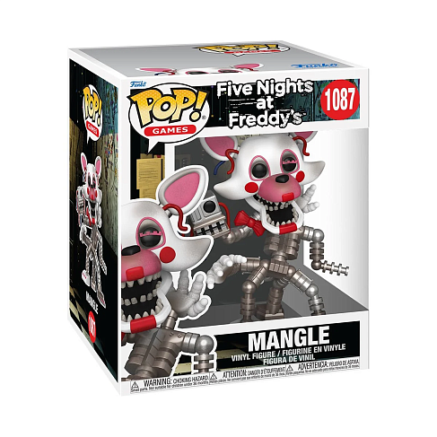 Фигурка Mangle Super 6-Inch — Five Nights at Freddy Funko Pop! Vinyl 1087