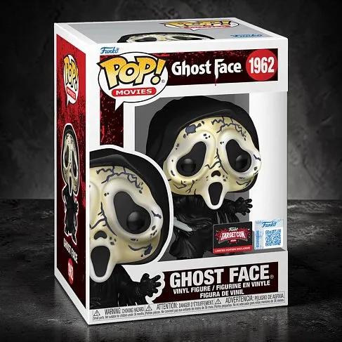 Фигурка Ghost Face Distressed Mask Exc — Funko Pop! Vinyl 1962