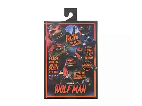 Фигурка Ultimate Raphael as The Wolfman — Neca Universal Monsters x Teenage Mutant Ninja Turtles